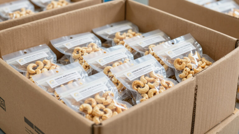 Export Packaging Guide for Cashew Kernels